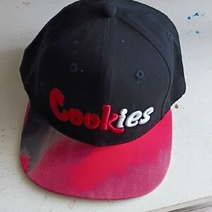 Cookies Black and Red Snapback Hat